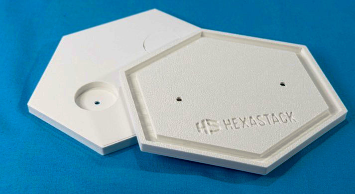 Pre-Order (Limited Run): WHITE HexaStack Base Builder (5-Pack)