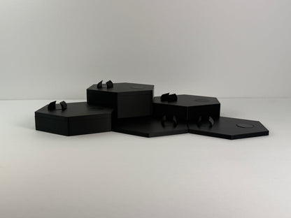 HexaStack Base Builder (5-Pack) – The Modular Display Starter Kit