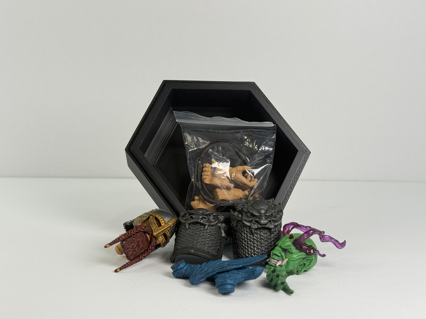 HexaStack Base Builder (5-Pack) – The Modular Display Starter Kit