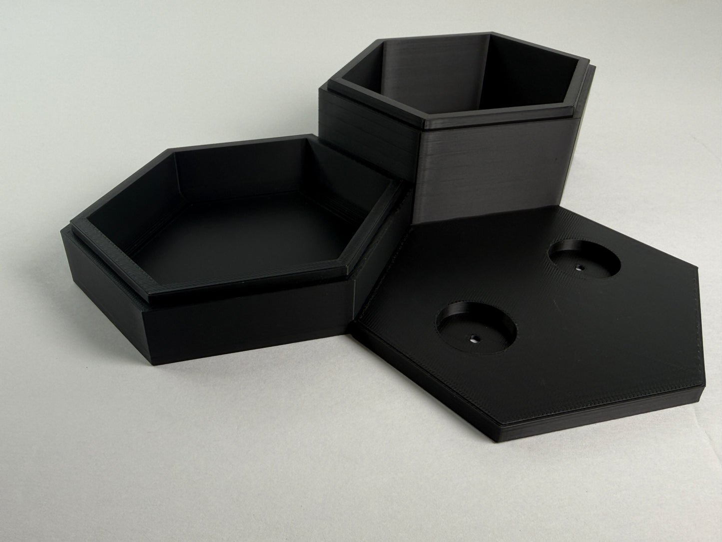 HexaStack Base Builder (5-Pack) – The Modular Display Starter Kit